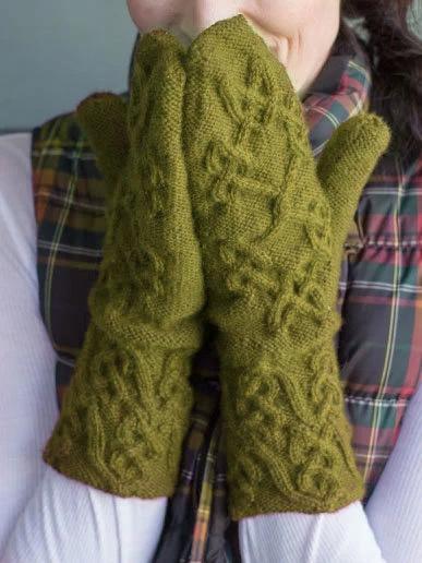 Red Elegant Gloves & Mittens