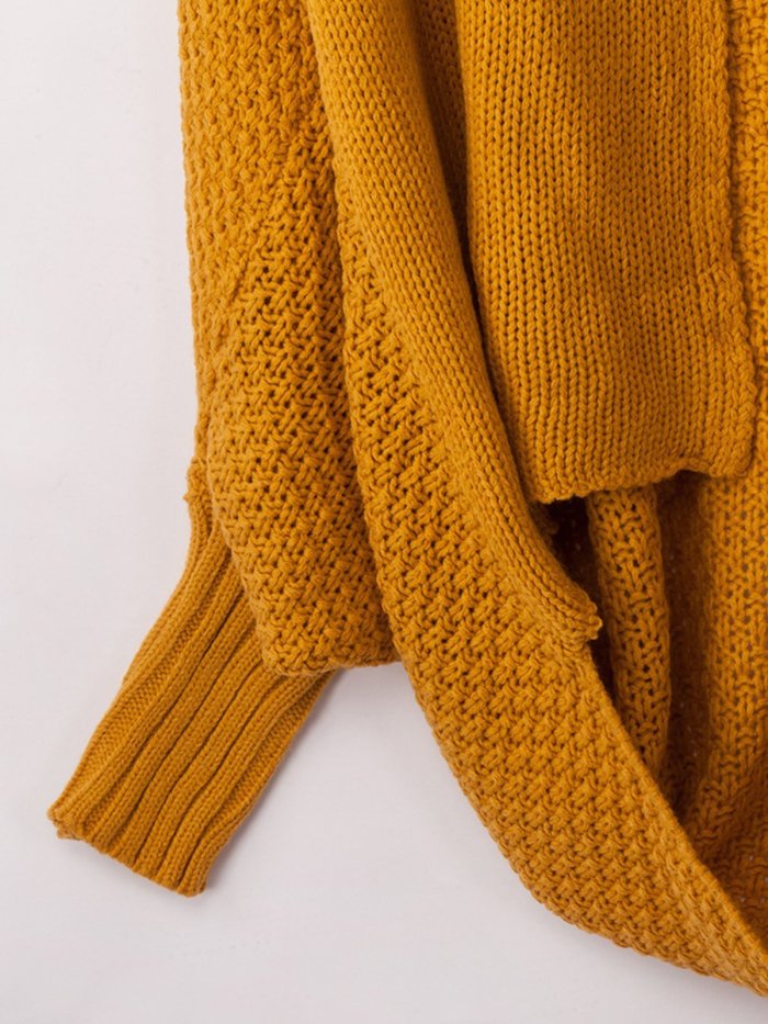 Casual Cocoon Sweater Coat