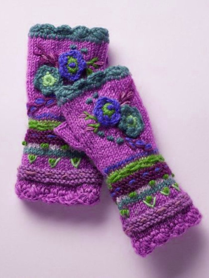 Casual Knit Gloves Handwarmers