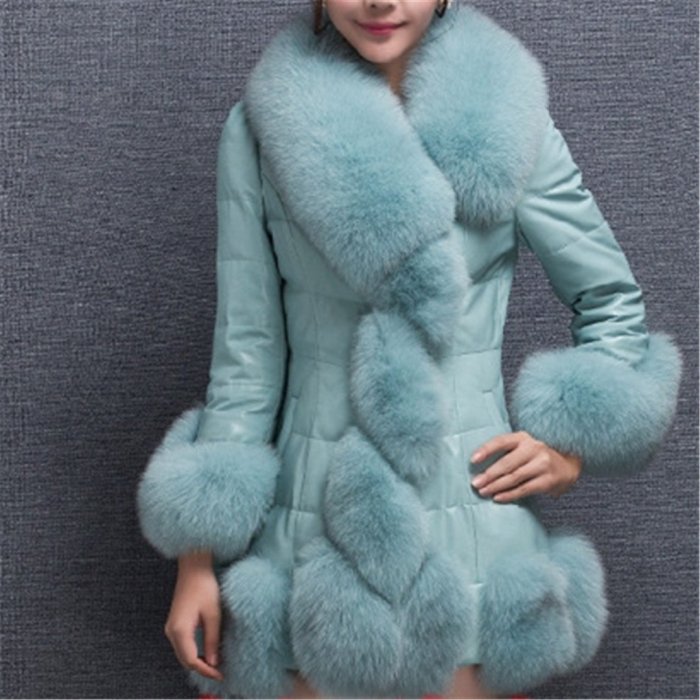 Fashion Long Down Cotton-Padded Jacket