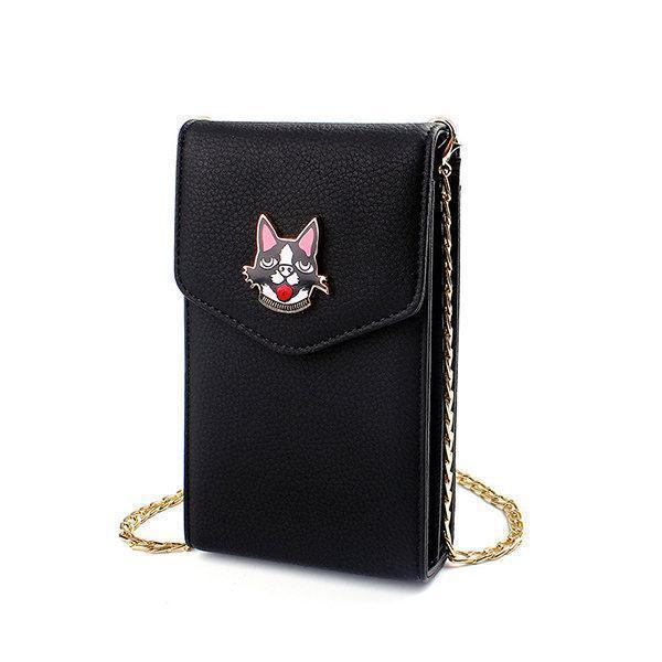 Women Cute Faux Crossbody Phone Bag