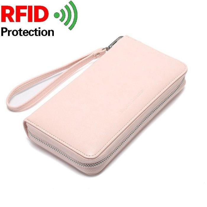 RFID Genuine Leather Card Wallet