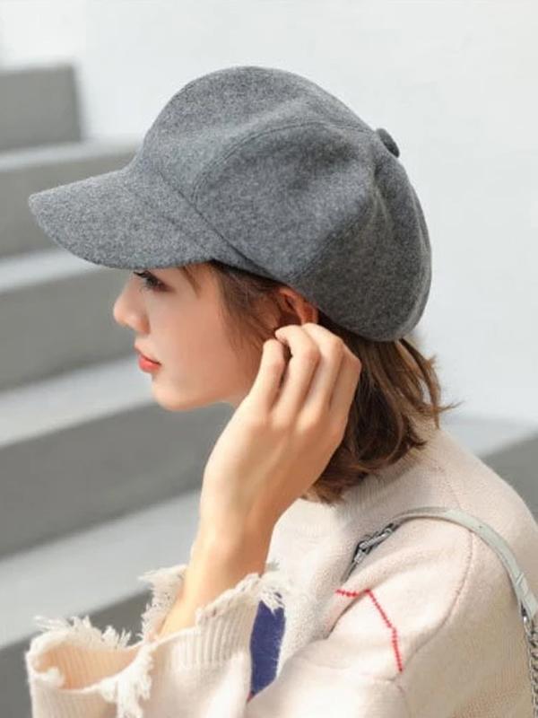 Pure Color Simple Beret