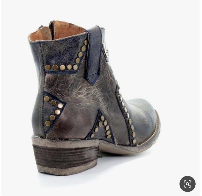 Kitten Heel Spring/fall Leather Boots