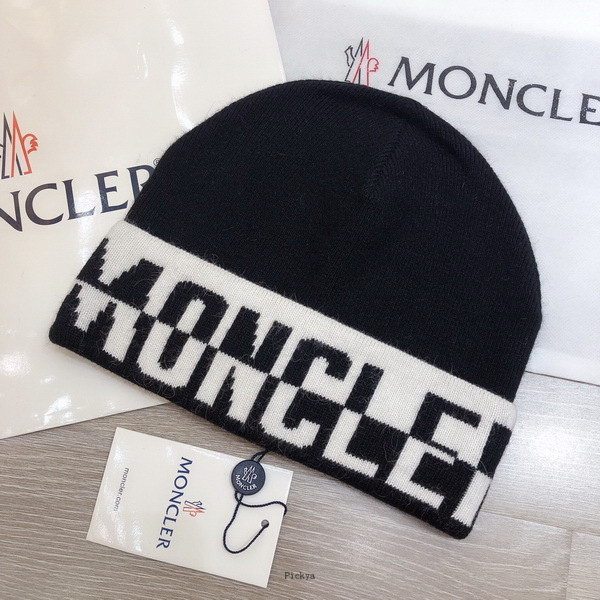 官网同步20秋季最新款-Moncler新款毛线针织帽子，专柜同步，精选毛线，手感超柔软，冬季必备款