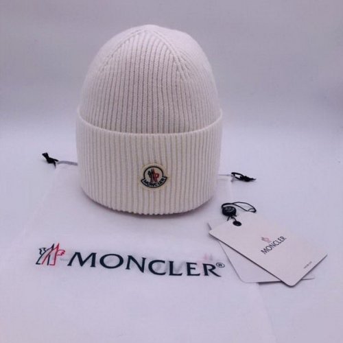 官网同步20秋季最新款-Moncler新款毛线针织帽子，专柜同步，冬季必备款