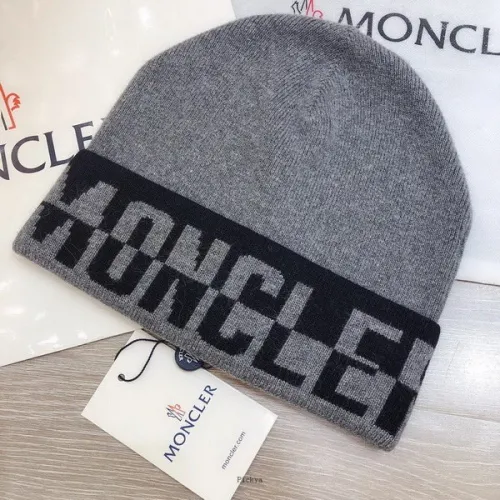 官网同步20秋季最新款-Moncler新款毛线针织帽子，专柜同步，精选毛线，手感超柔软，冬季必备款