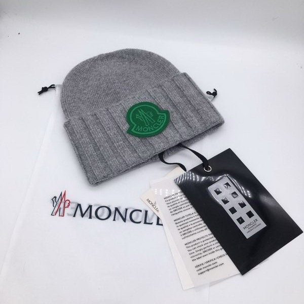 官网同步20秋季最新款-Moncler新款毛线针织帽子，专柜同步，冬季必备款