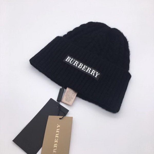 官网同步20秋季最新款-Burberry新款毛线针织帽子，专柜同步，冬季必备款