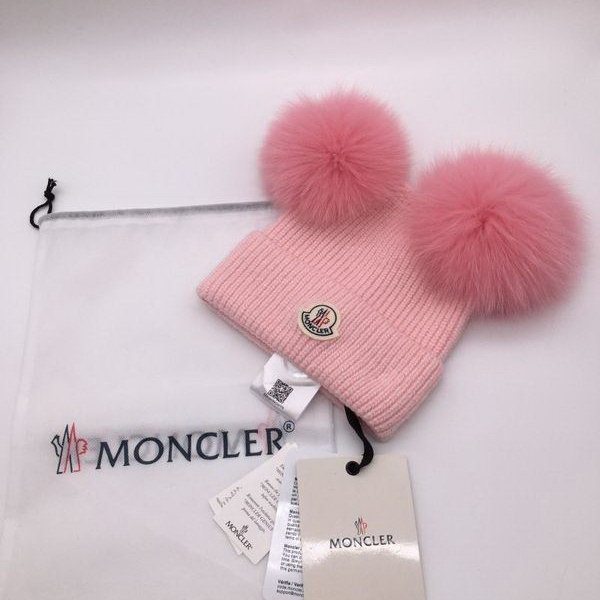 官网同步20秋季最新款-Moncler新款针织帽，独家定制超大毛球，特别火爆，采用精选毛线，手感超柔软，弹性极佳