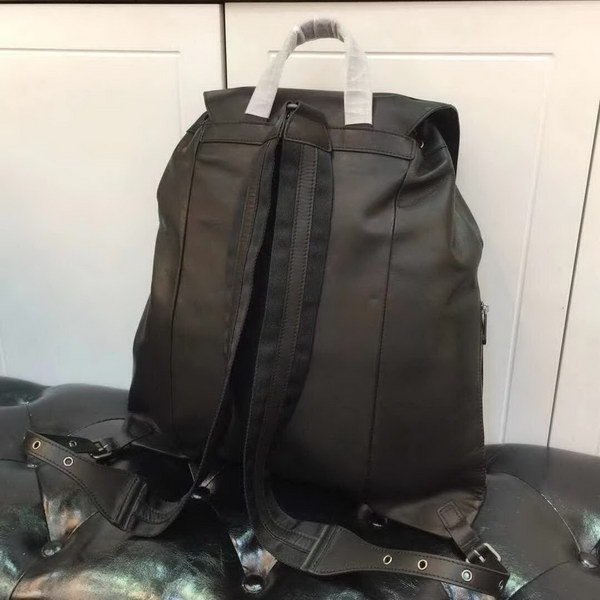 【原版皮】宝缇嘉/BV 男士双肩背包，独特的设计理念，休闲中带有个性，包包容量大，左右幅带有拉链袋，开口大能装笔记本电脑等电子产品，款号：80187908