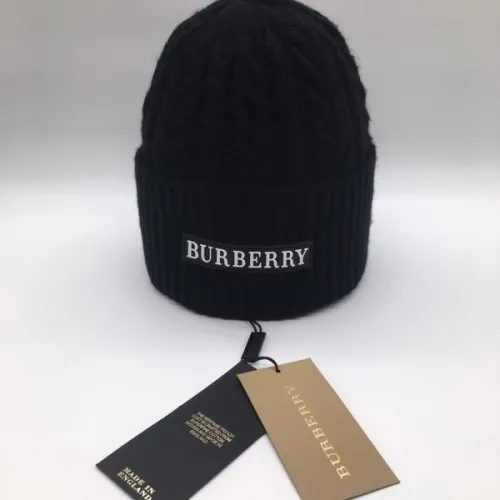 官网同步20秋季最新款-Burberry新款毛线针织帽子，专柜同步，冬季必备款