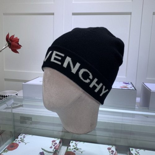 官网同步20秋季最新款-Givenchy新款毛线针织帽子，专柜同步，冬季必备款