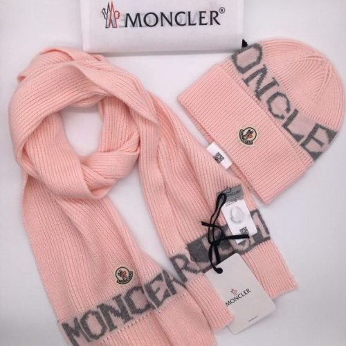 官网同步20秋季最新款-Moncler二​件套系‌列 围巾‎，帽子经‌典‎系‎列，精​致美感，精选毛线，手感超柔软，冬季必备款