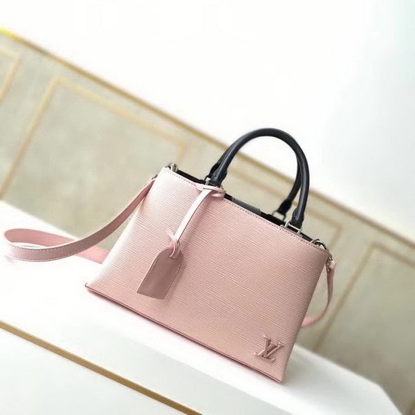 【原版皮】路易威登/LV 手袋，以Taurillon皮革勾勒挺括构型袋身，顶部手柄实现优雅手提，可拆卸肩带方便斜挎，款号：M51333