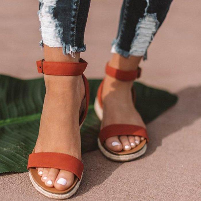 Espadrille Open Toe Sandals