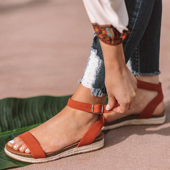 Espadrille Open Toe Sandals