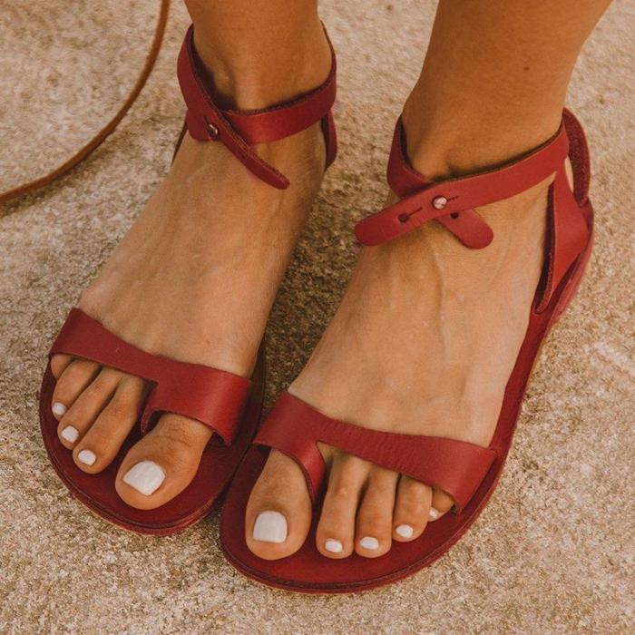 Simple Buckle Comfortable Sandals