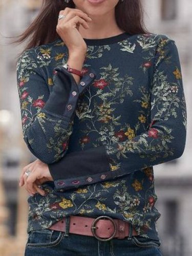 Black Long Sleeve Casual Shirts & Tops