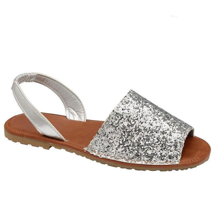 Women Flip Flop Sandals Plus Size Peep Toe Slip on Sandals