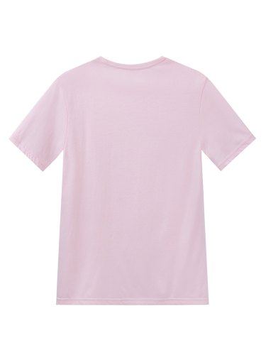 Men's Feather Embroidered Round Neck Tee