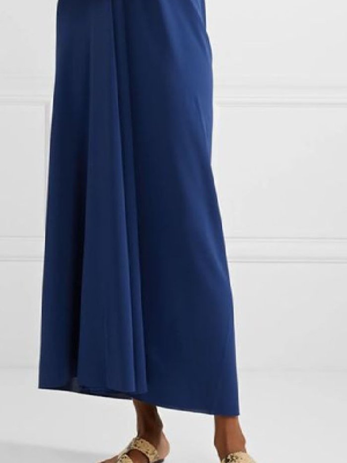 Solid Vintage Halter Dresses