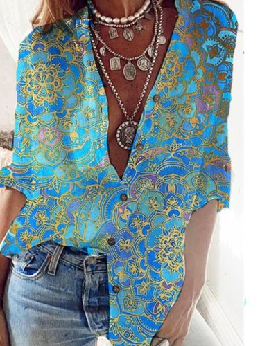Long Sleeve Vintage Shirts & Tops