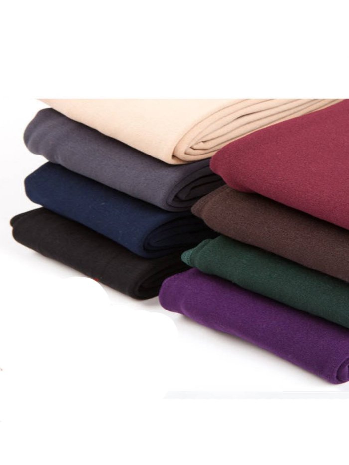 Women stretch Plain Thick Leggings & Socks