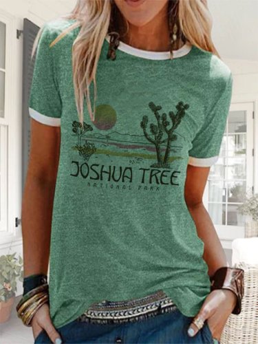 Holiday Crew Neck Short Sleeve Shirts & Tops