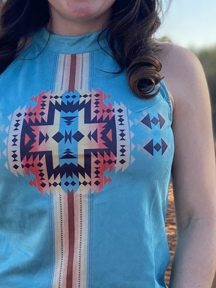 Printed Shift Casual Shirts & Tops