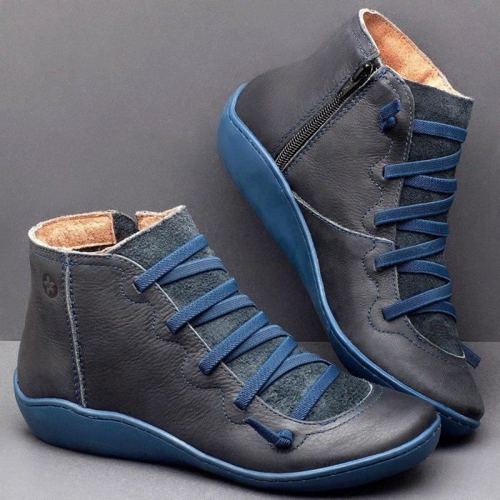 Flat Heel  Boots