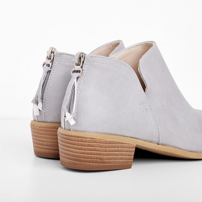 Plus Size Chunky Heel Short Boots Female Non-slip Cute Bootie