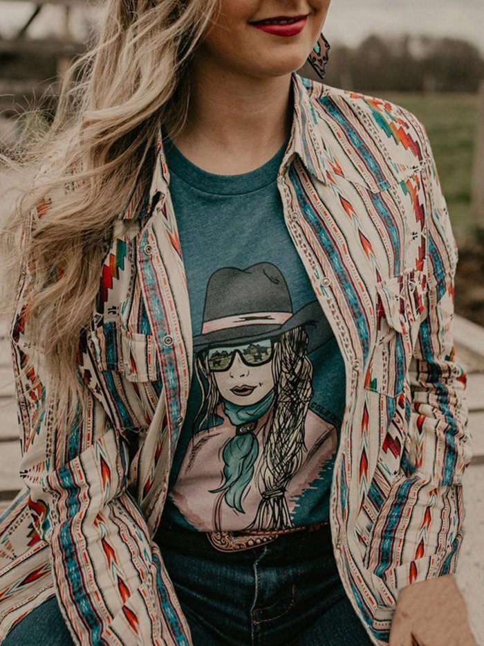 Outdoor Shirt Collar Shirts & Tops