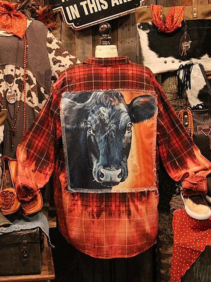 Shift Shirt Collar Casual Long Sleeve Shirts & Tops