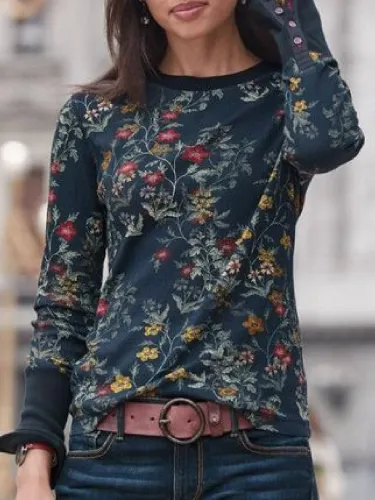 Black Long Sleeve Casual Shirts & Tops