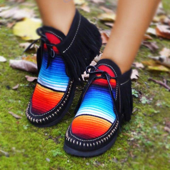 Spring Flat Heel Boots