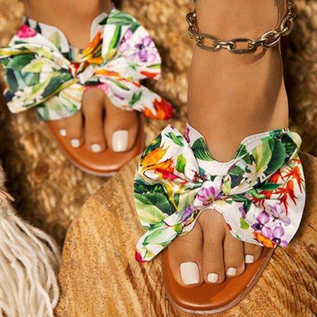 Dress Printed Slippers