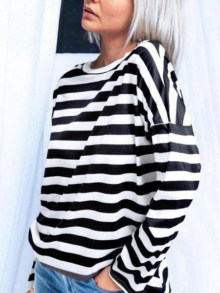 Stripes Long Sleeve Shirts & Tops