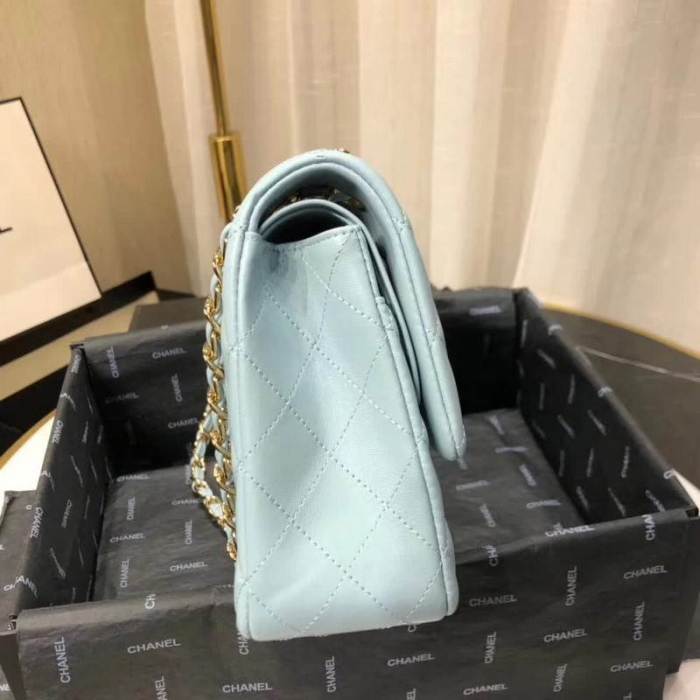 high quality handbag 119007 lambskin flap bag 1112