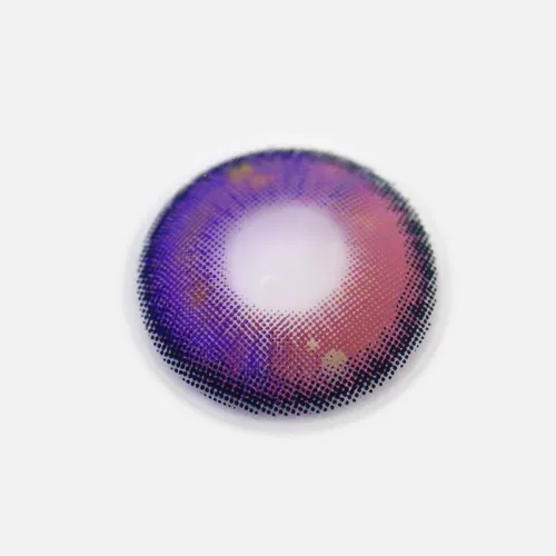 ��New��Cardcaptor Purple Colored Contact Lenses