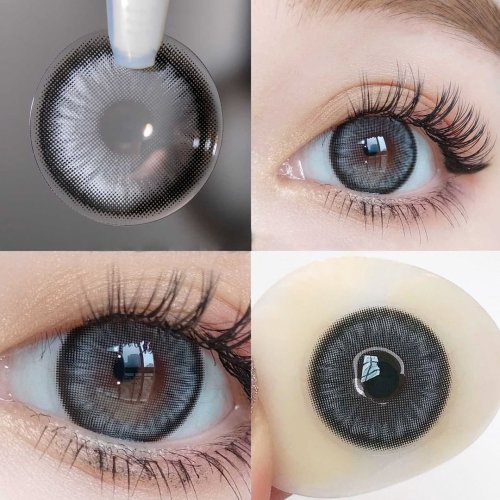 ��LENSPOEM��Mirage Gray Prescription Colored Contact Lenses