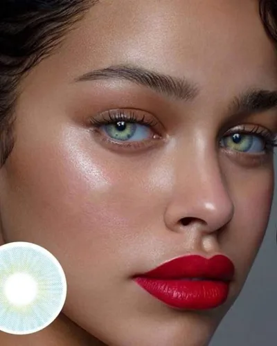��LENSPOEM��Honolulu Blue Prescription Colored Contact Lenses