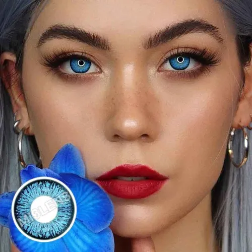 ��U.S Warehouse��Iceball blue Contact Lenses
