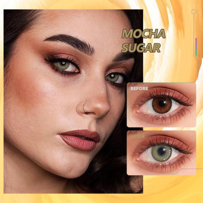 ��U.S Warehouse��MOCHA Sugar Contact Lenses