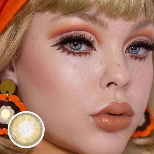 ��U.S Warehouse��DNA Taylor brown hazel Contact Lenses