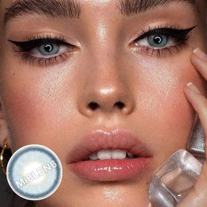 ��LENSPOEM��Maria Blue Colored Contact Lenses