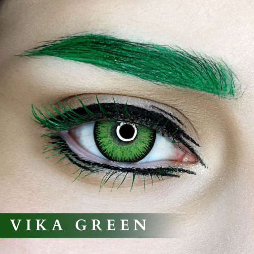 ��LENSPOEM��Vika Green Colored Contact Lenses