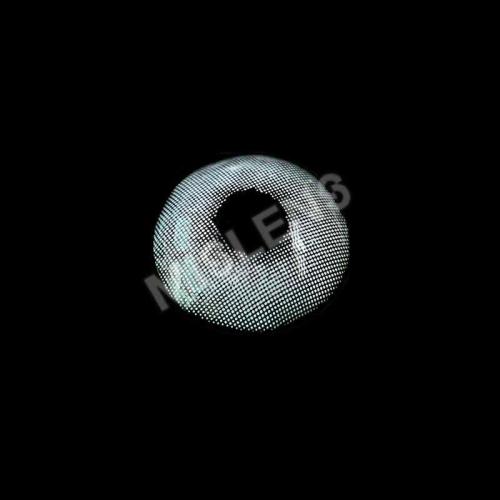 ��LENSPOEM��Lemon Greyish Snow Flake White Colored Contact Lenses