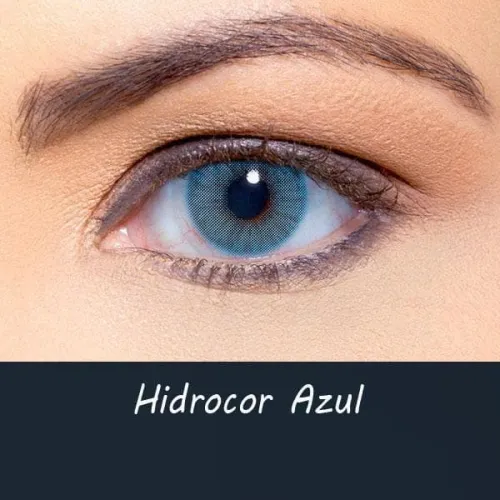 ��LENSPOEM��Hidrocor Azul Blue Colored Contact Lenses