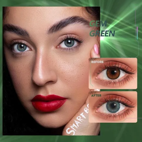 ��U.S Warehouse��Gem green Contact Lenses